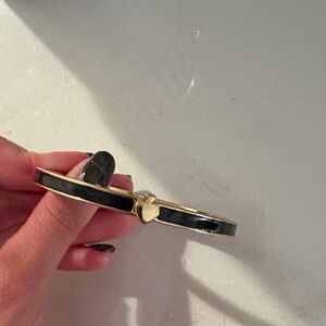 Kate spade black bangle
